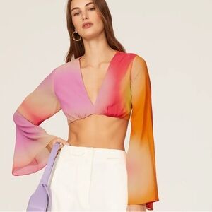 Nicole Miller Chakra Ombré Bra Top